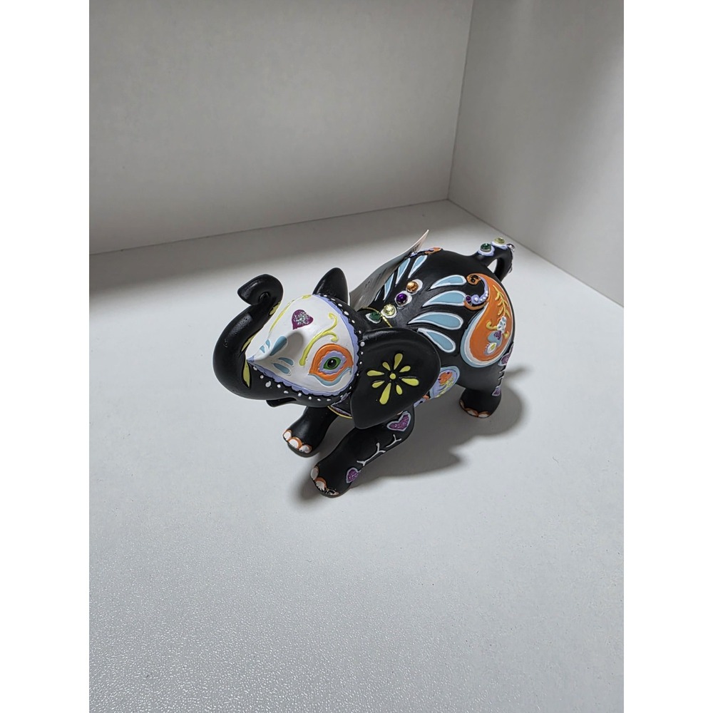 The Hamilton Collection Traditions Of Strength Soulful Spirits Skull Elephant‎